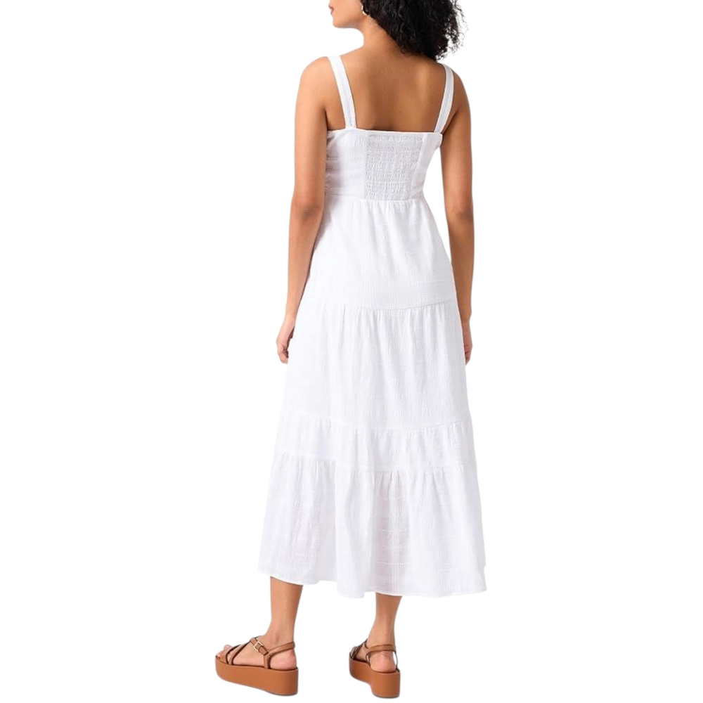 Sanctuary Women's Watching Sunset Tiered Midi Dress – First Bloom - Picture 3 of 5